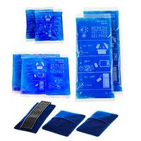 bolsas de gel multiuso para friocalor compresas universales re-utilizables para nevera y microondas incluye cubiertas de lana nueva version para dolores y lesiones 6 bolsas 3 cubierta