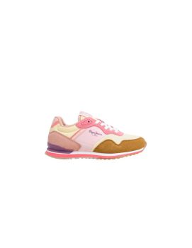 Zapatillas Pepe Jeans London Band G Mujer Honey Rosa