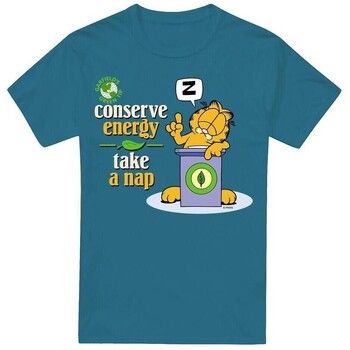 Garfield Camiseta Conserve Energy para hombre