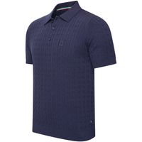 cappuccino italia polo caorle cable knit para hombre