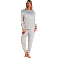 admas chandal pijama de terciopelo pantalon top manga larga soft home para mujer
