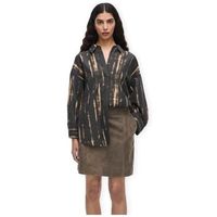 rouge edit blusa alinine print shirt - meteorite para mujer
