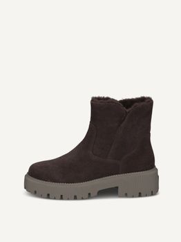 CAPRICE Bootie, brown, made of Leather without heel, Size 38
