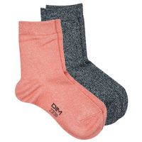 dim calcetines coton style all over lurex fille pack x2 para nina