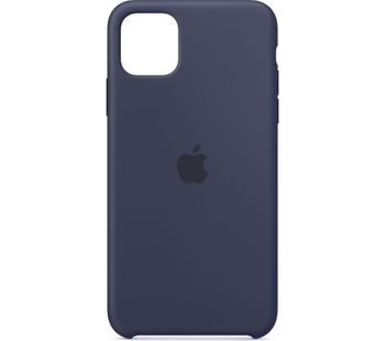 iPhone 11 Pro Max Silicone Case - Midnight Blue, Blue