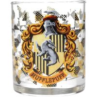 vaso hufflepuff hogwarts harry potter cristal 300 mls