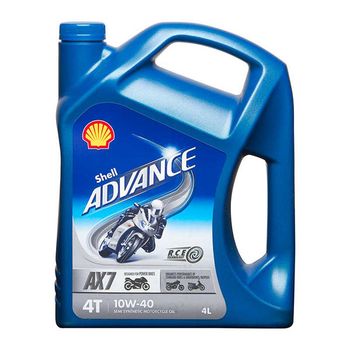 Advance 4T AX7 Engine Oil - 10W-40 - 4ltr