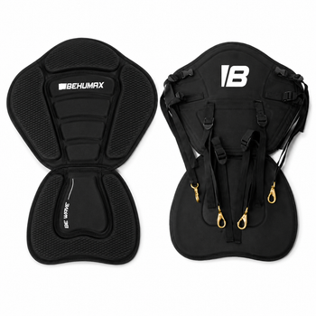 BEHUMAX - Asiento de Kayak Be Wave para tabla de paddle surf con respaldo acolchado y soporte lumbar