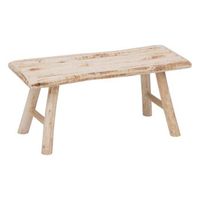 banco de madera woody 70x26x31 cm