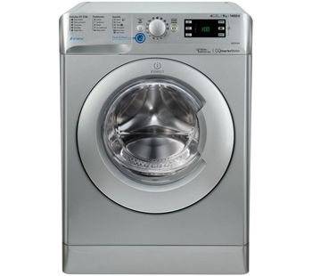 INDESIT Innex BWE 91484X S Washing Machine - Silver, Silver