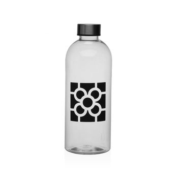 Botella en polietireno negro 1 l