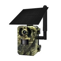 escam qf380 4g 1440p 16mp camara de caza inalambrica con deteccion de movimiento pir vision nocturna audio bidireccional
