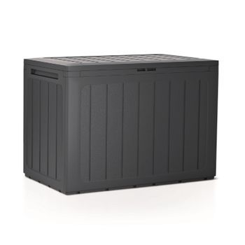 Caja De Almacenaje 190l Baúl Cofre De Jardín