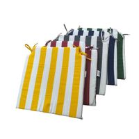 cojin de espuma reino mansidi - pack de 2 cojines para sillas - estampados lisos - comodo y suave - 40x40x3cm