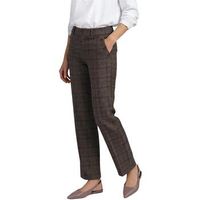 street one pantalones amalia straightleg check hw 381375 para mujer