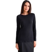 lisca blusa top de manga larga remi para mujer