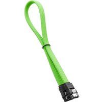 cablemod modmesh 30 cm sata 3 cable - light green green