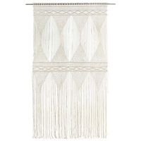 cortina de macrame algodon 140x240 cm