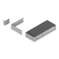 soporte rack ubiquiti uacc-pro-max-16-rm 1u negroplata gestion cable adaptadores