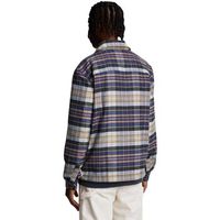 lyle  scott camisa manga larga gt39834 para hombre