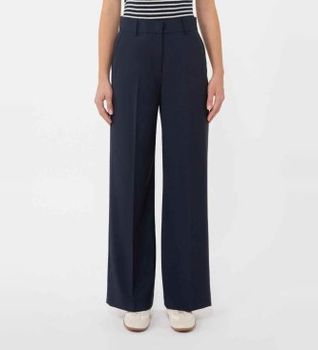 Weekend Max Mara para mujer. 2615131041600 Pantalón Visivo marino (40), Casual, Lana