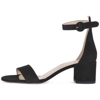 priv lab zapatos de tacon camoscio nero para mujer