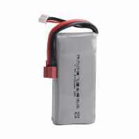 bateria lipo de 2700mah 2s 74v 20c con conector t para el coche de control remoto de alta velocidad todo terreno wltoys
