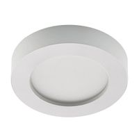 lampara de techo led de aluminio blanco