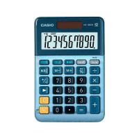 calculadora casio ms-100em sobremesa 10 digitos tx - tecla doble cero color azul