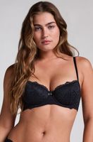 hunkemoller sujetador con aros preformado marine negro