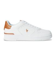 polo ralph lauren para hombre 809923071002 zapatillas de piel masters court blanco 41 plano cordones casual