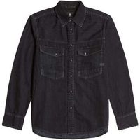g-star raw camisa manga larga denim dakota nighttime sky para hombre