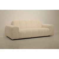 sofa fijo de 3 plazas palma 212x97 cm marfil