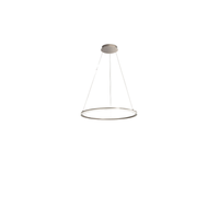 lampara colgante led edge 86w gris titanio perenz