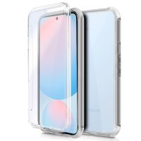 cool funda silicona 3d transparente frontal  trasera para samsung galaxy s24 fe