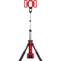 foco de construccion led flex 18v o 230v tl 4000 con tripode - sin bateria ni cargador - 530375