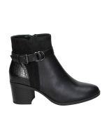 botines con tacon amarpies asy29521 negros para mujer 38