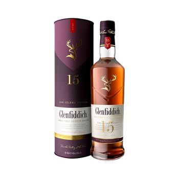 Glenfiddich 15 Años Solera  Escocia  70 Cl. 40.0º