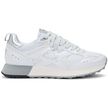 Sun68 Zapatillas Z36119 JAKI 2.0 SILVER MESH-01 BIANCO para hombre