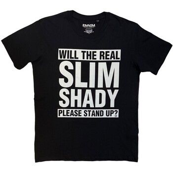 Eminem Camiseta Please Stand Up para hombre
