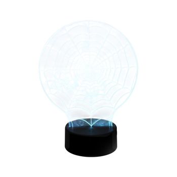 Lámpara de mesa 3d led telaraña (2.5w)