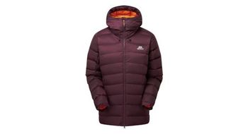 Chaqueta de plumon para mujer mountain equipment senja violeta