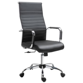 Silla de oficina 54x62x114 cm negro