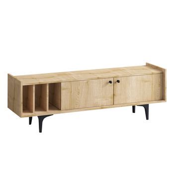 Mueble Tv Alya Roble Zafiro