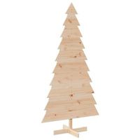 arbol de navidad de madera de adorno madera maciza pino 180 cm vidaxl