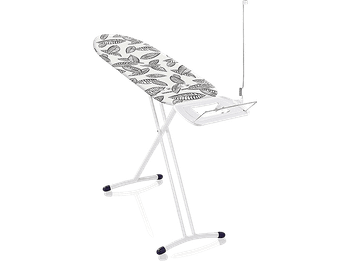 Tabla de planchar - Leifheit Air Board Express M Solid, 120 x 38 cm, Altura regulable, Blanco