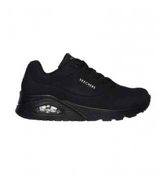 Skechers para mujer. 73690 Zapatillas Uno - Stand on Air negro (36), Cordones, Casual, Deportivo, Imitación cuero