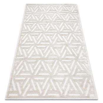 Alfombra Santo Sisal 58503 Geométrica Beige 80x150 Cm