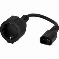 cable adaptador schucko hembra - iec 320 macho
