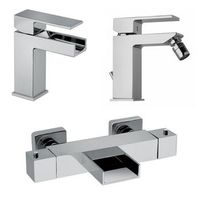griferia con mezclador termostatico para banera mezclador para lavabo mezclador para bide acabado cromado